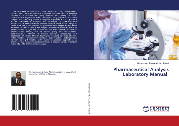 Knjiga Pharmaceutical Analysis Laboratory Manual Mohammed Abdo Abdullah Altawil