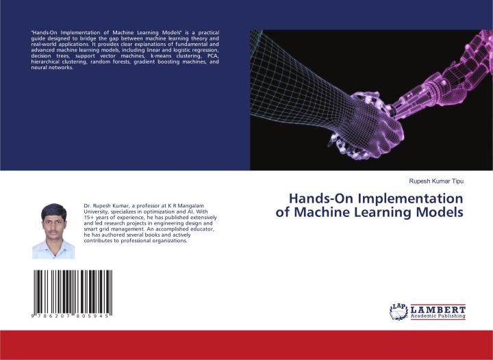 Knjiga Hands-On Implementation of Machine Learning Models RUPESH KUMAR TIPU