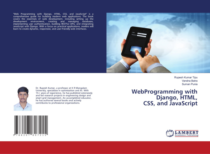 Carte WebProgramming with Django, HTML, CSS, and JavaScript Vandna Batra