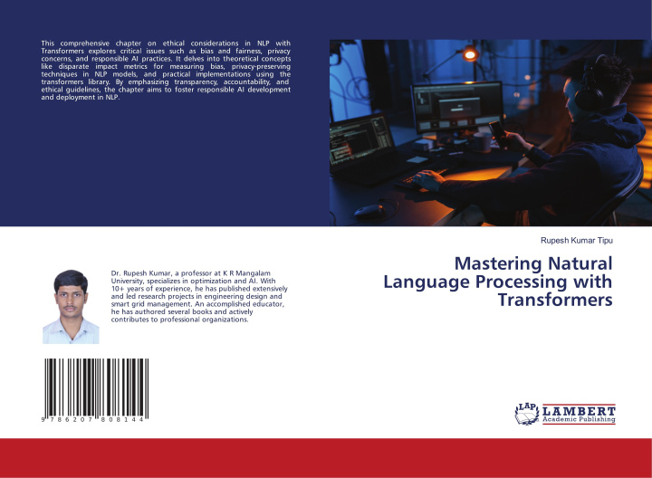 Knjiga Mastering Natural Language Processing with Transformers RUPESH KUMAR TIPU