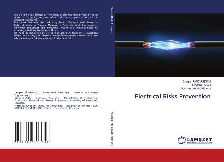 Knjiga Electrical Risks Prevention Teodora Laz?r