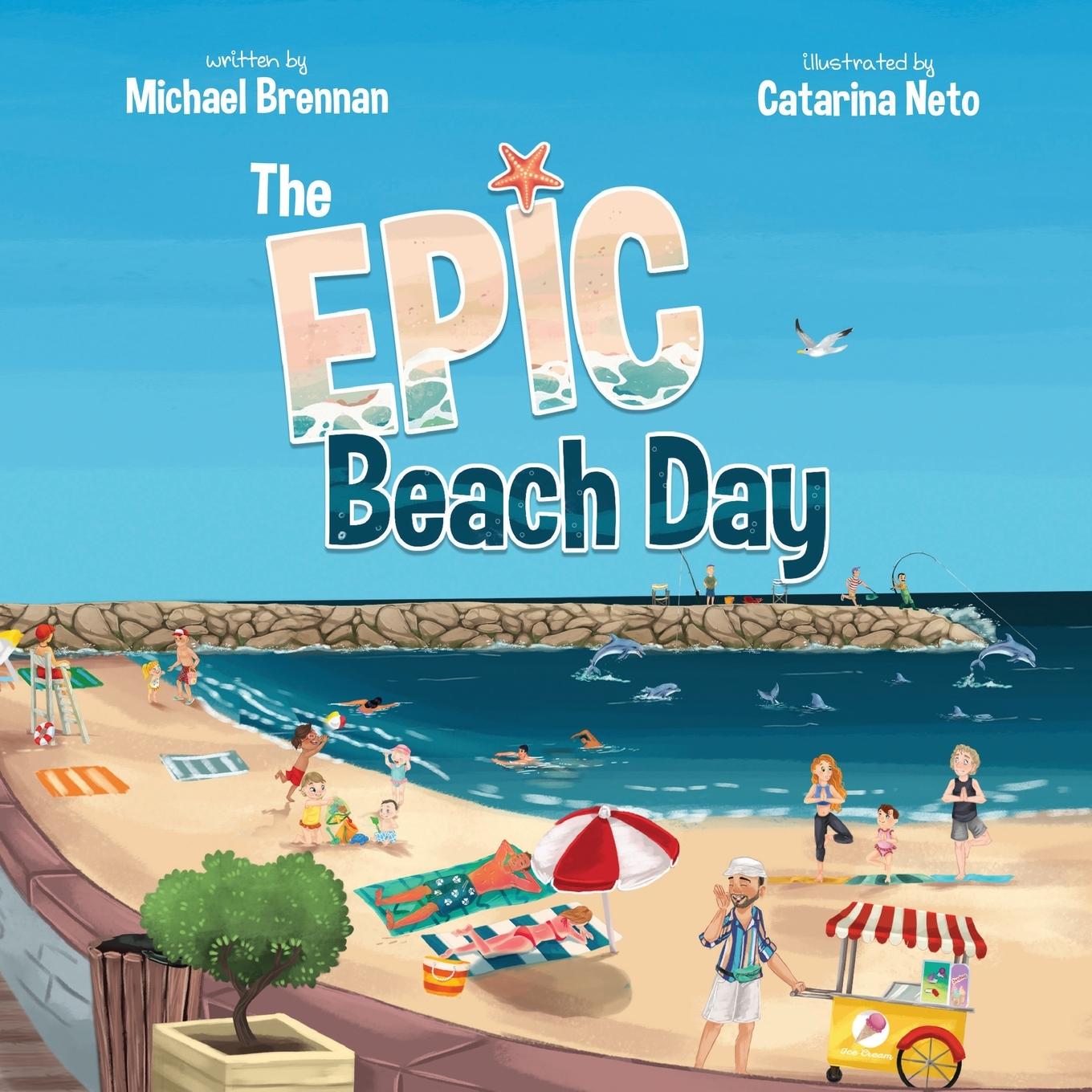 Boek The Epic Beach Day Michael Brennan