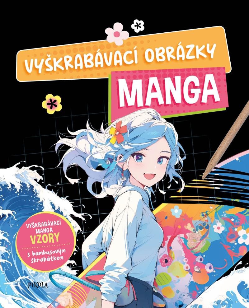 Knjiga Vyškrabávací obrázky: Manga 