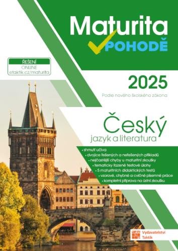 Książka Maturita v pohodě - Český jazyk 2025 