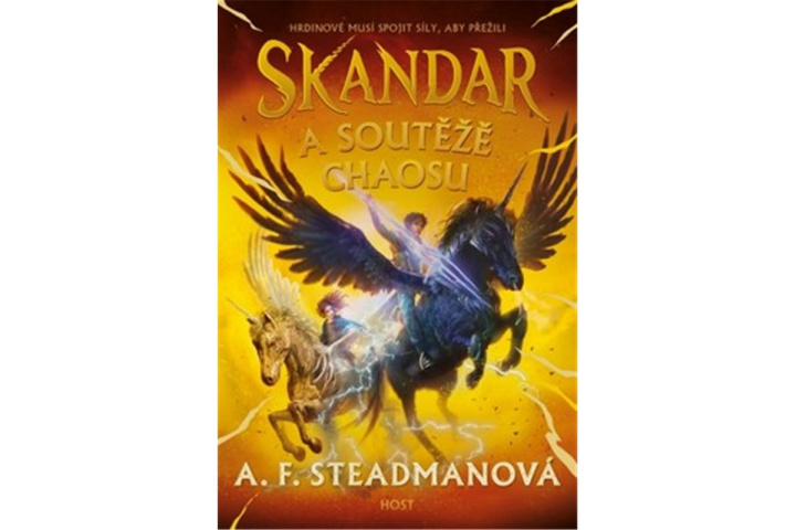 Kniha Skandar a soutěže Chaosu A. F. Steadmanová