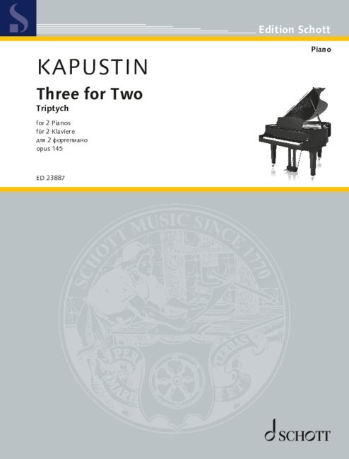 Tiskani izdelki Three for Two Nikolai Kapustin