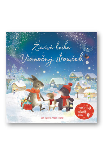 Book Žiarivá kniha Vianočný stromček 