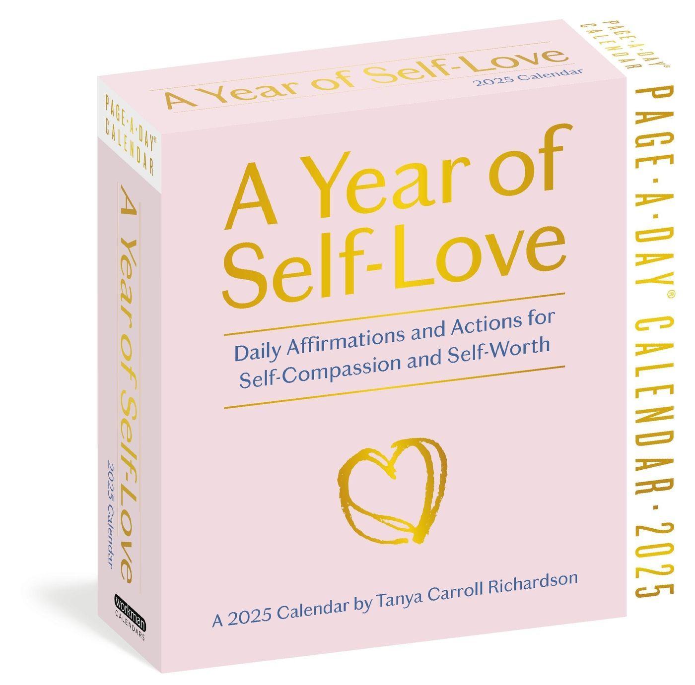 Naptár/Határidőnapló Year of Self-Love Page-A-Day(r) Calendar 2025 Workman Calendars