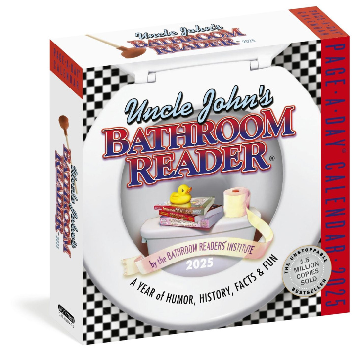 Naptár/Határidőnapló Uncle John's Bathroom Reader Page-A-Day(r) Calendar 2025 The Bathroom Readers' Institute