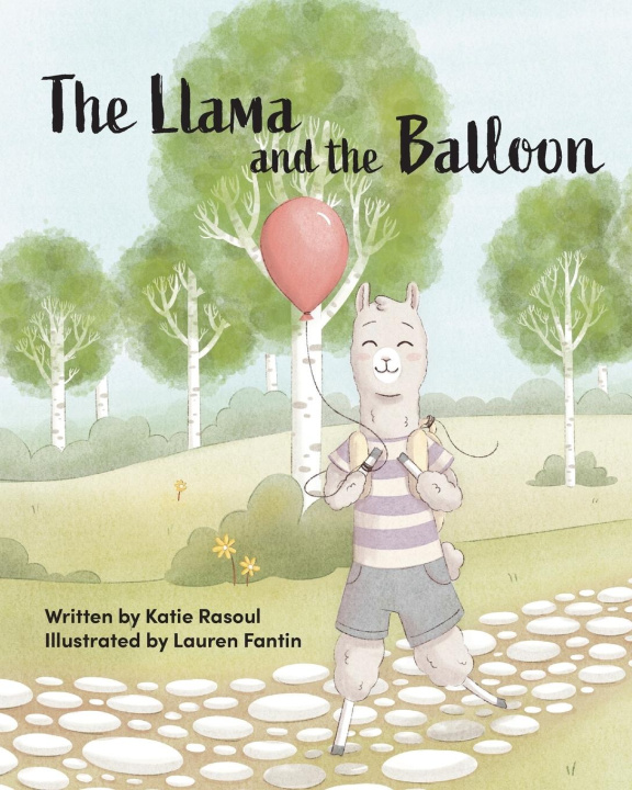 Carte Llama and the Red Balloon Katie Rasoul