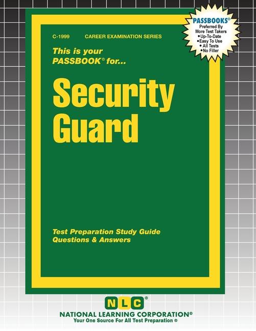 Knjiga Security Guard 