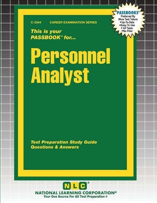 Knjiga Personnel Analyst 