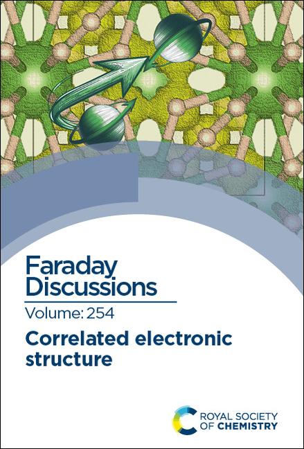 Knjiga Correlated Electronic Structure Royal Society of Chemistry