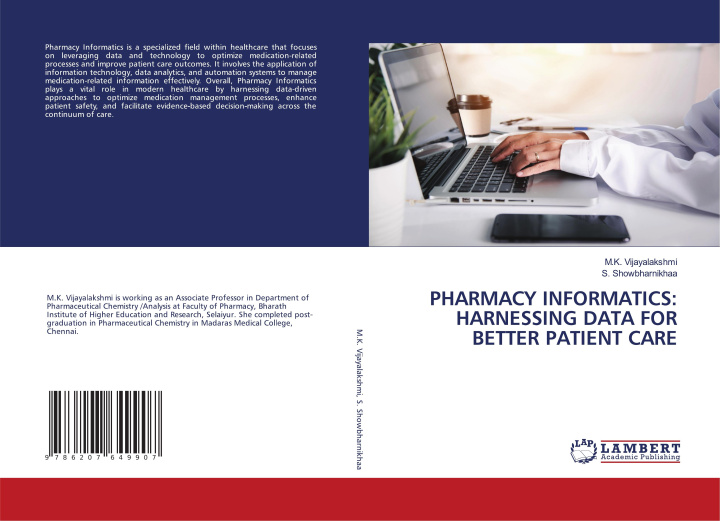 Książka PHARMACY INFORMATICS: HARNESSING DATA FOR BETTER PATIENT CARE S. Showbharnikhaa
