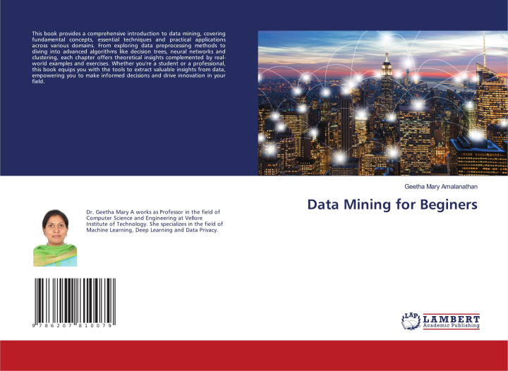 Knjiga Data Mining for Beginers Geetha Mary Amalanathan