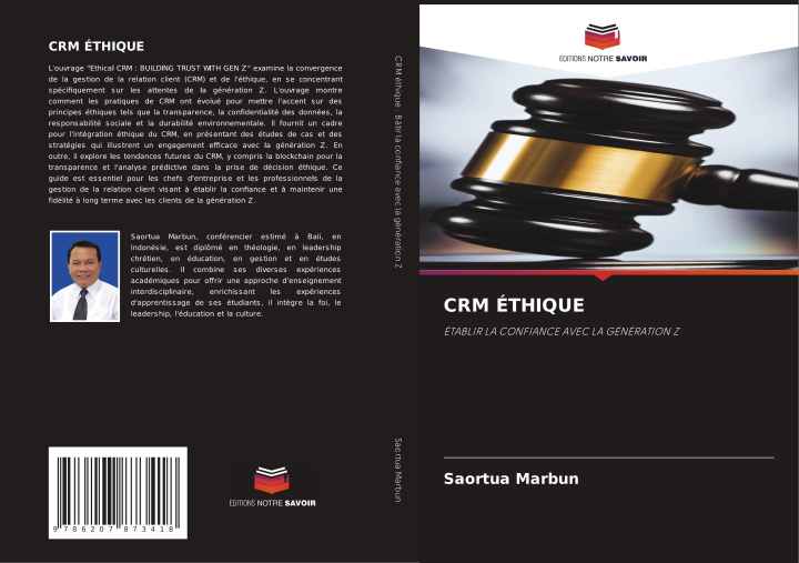 Knjiga CRM ÉTHIQUE Saortua Marbun