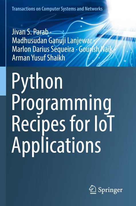 Knjiga Python Programming Recipes for IoT Applications Madhusudan Ganuji Lanjewar