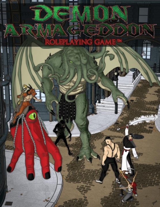 Carte Demon Armageddon Roleplaying Game Boon