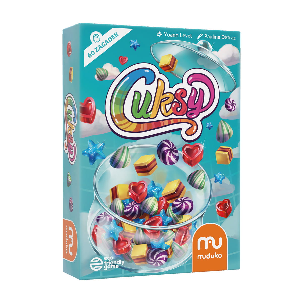 Książka Cuksy. 60 zagadek. 