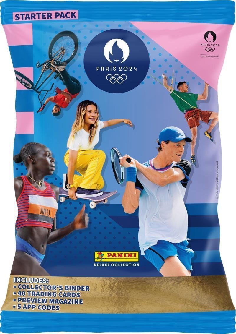 Tiskani izdelki Panini Olympijské hry Paříž 2024 - Starter set 