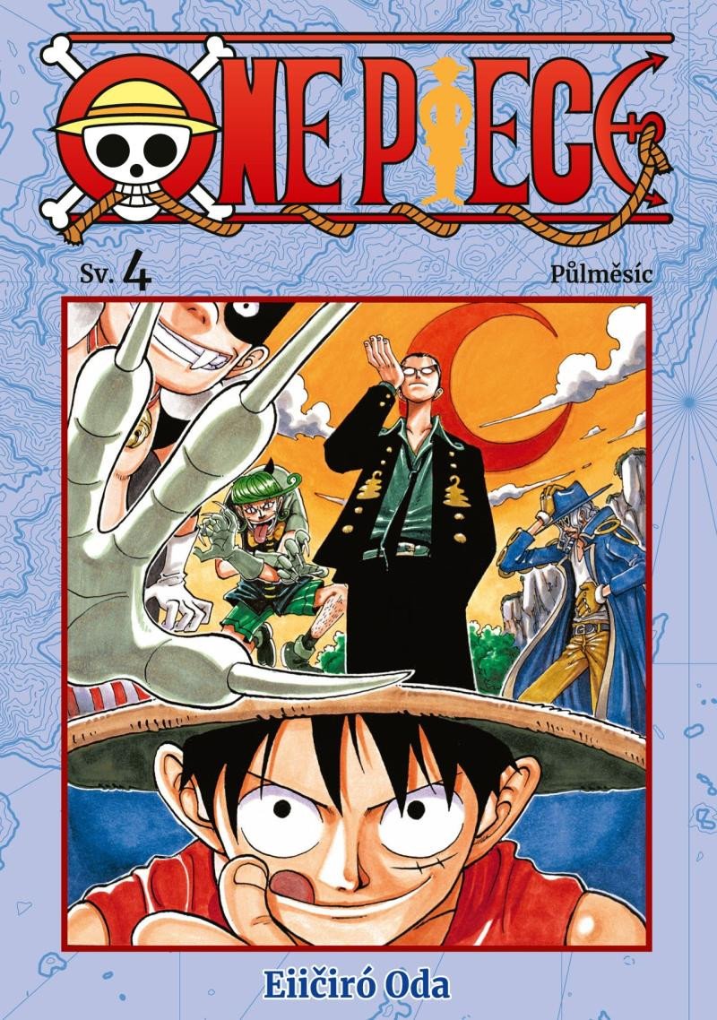 Książka One Piece 4 - Půlměsíc Eiichiro Oda