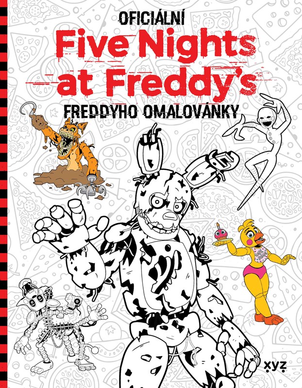 Kniha Five Nights at Freddy's: Freddyho omalovánky Scott Cawthon