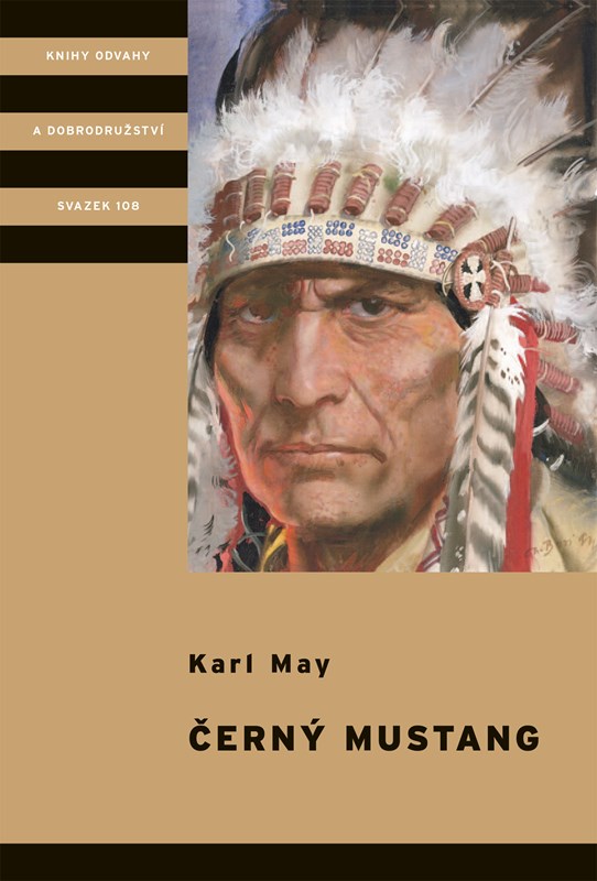 Książka Černý mustang Karel Jordán