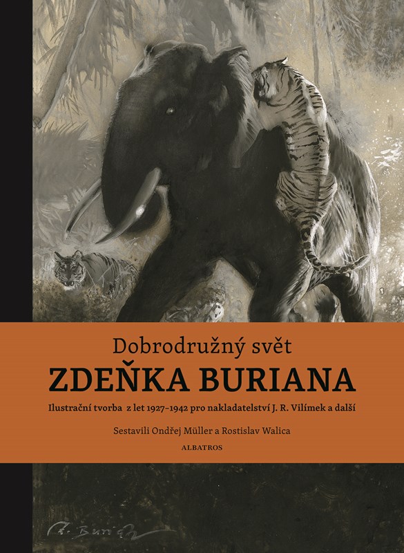 Livre Dobrodružný svět Zdeňka Buriana Ondřej Müller