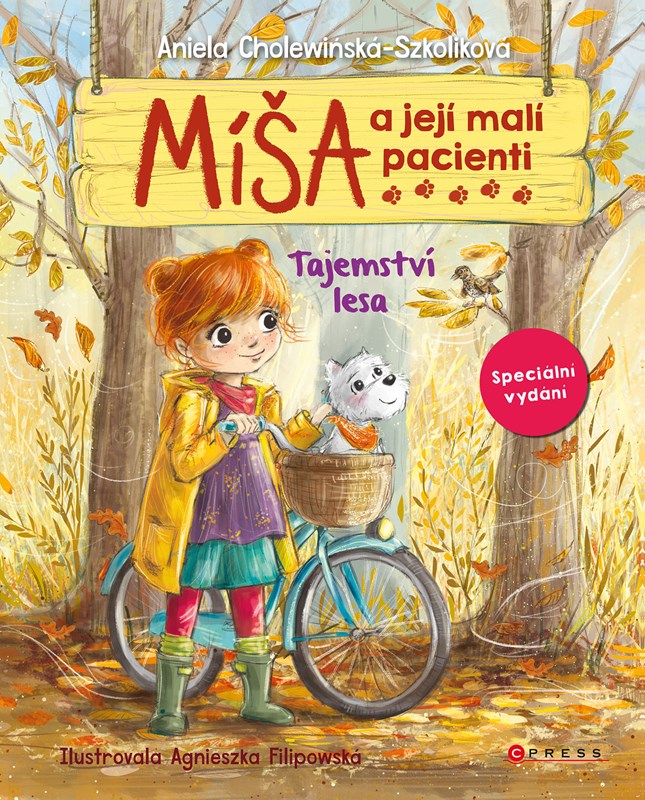 Knjiga Míša a její malí pacienti: Tajemství lesa Aniela Cholewińska-Szkoliková