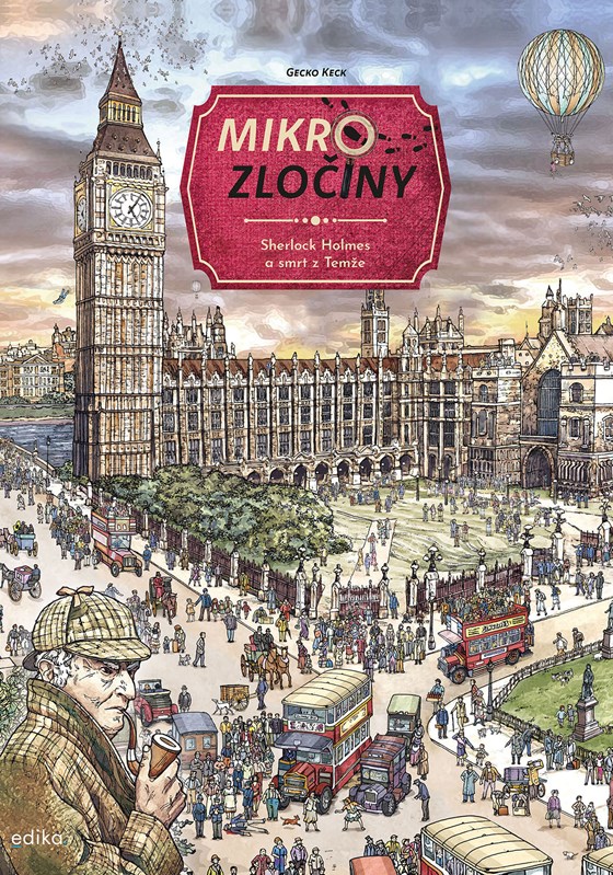 Kniha Mikrozločiny: Sherlock Holmes a smrt z Temže 