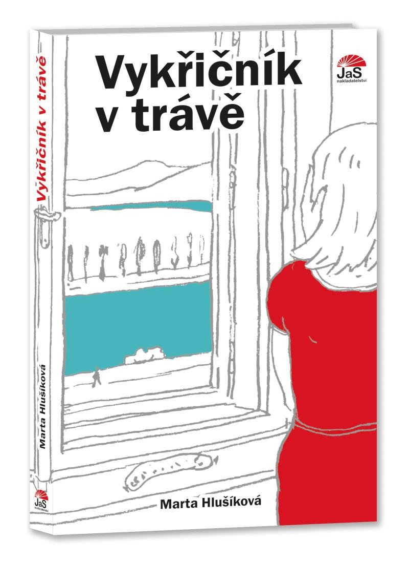 Book Vykřičník v trávě Marta Hlušíková