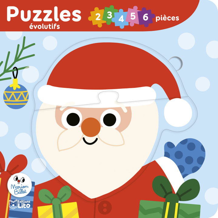 Carte PUZZLES EVOLUTIFS JOYEUX NOEL Billet