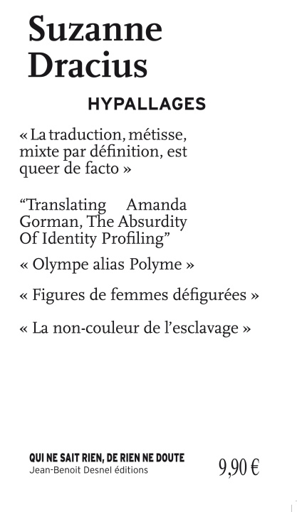 Book HYPALLAGES DRACIUS