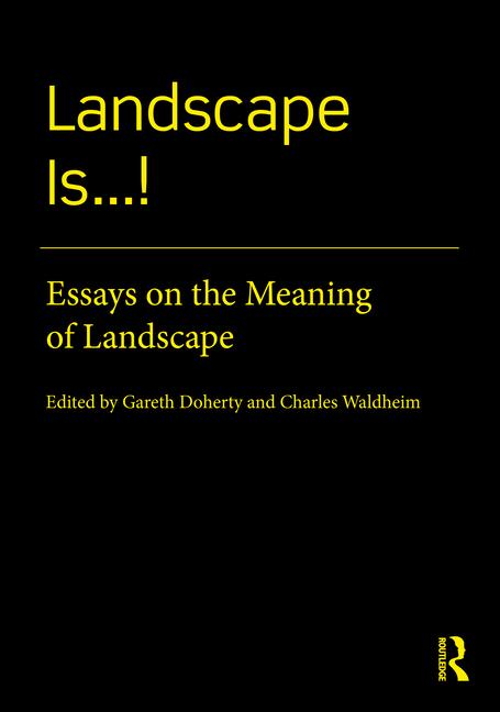 Book Landscape Is...! Gareth Doherty