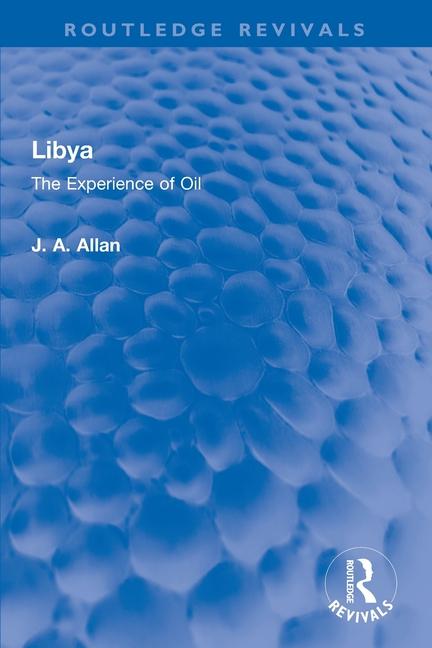 Knjiga Libya J A Allan