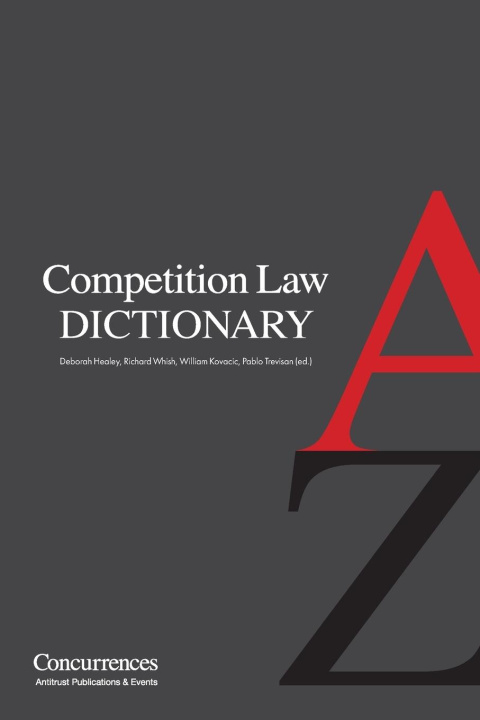 Buch Competition Law Dictionary Richard Whish