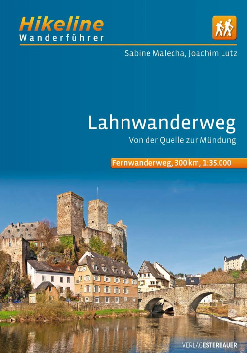 Buch Fernwanderweg Lahnwanderweg Joachim Lutz