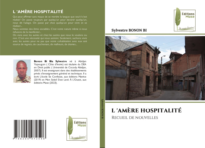 Knjiga L 'AM?RE HOSPITALITÉ Sylvestre BONON BI