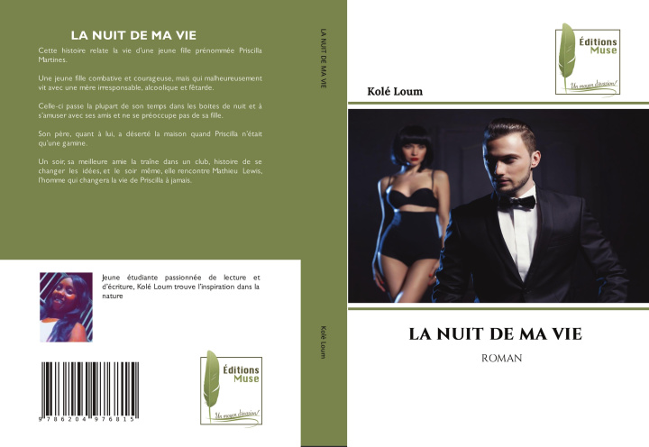 Carte LA NUIT DE MA VIE Kolé Loum