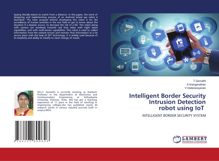 Libro Intelligent Border Security Intrusion Detection robot using IoT A. Aranganathan