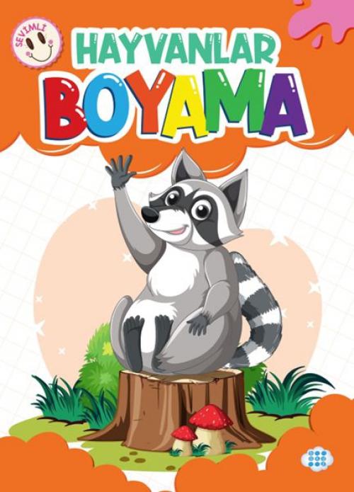 Knjiga Sevimli Hayvanlar Boyama 