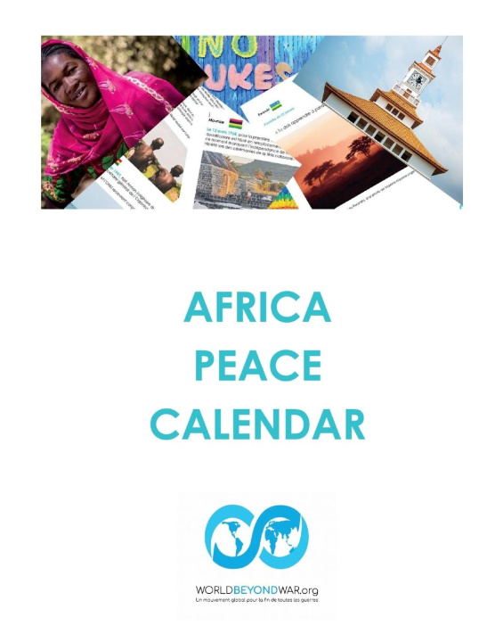 Carte Africa Peace Calendar Marion Transetti
