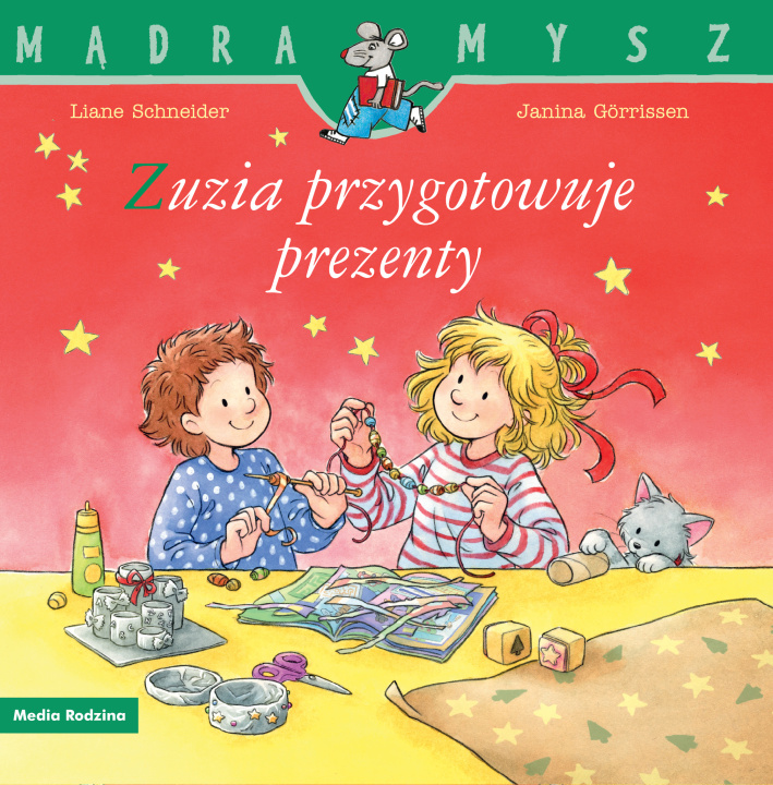 Kniha Zuzia przygotowuje prezenty. Mądra mysz 