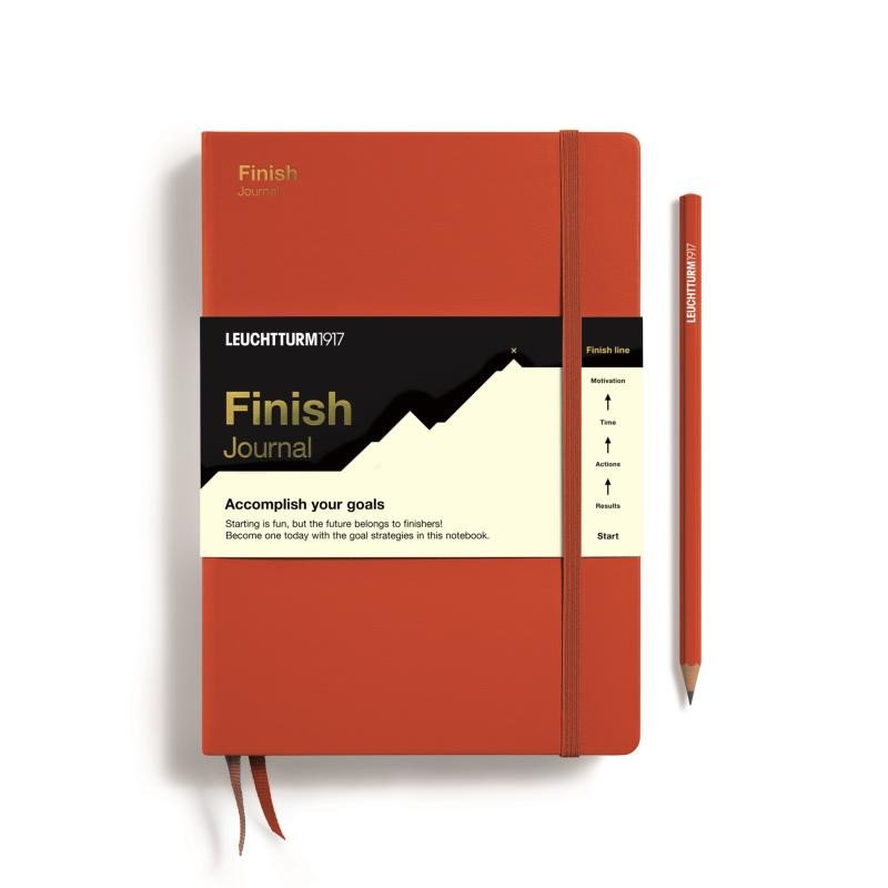 Papírenské zboží Leuchtturm1917 Finish Journal Medium A5 Fox Red 