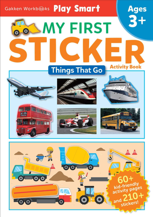 Knjiga MY FIRST STICKER THINGS THAT GO GAKKEN