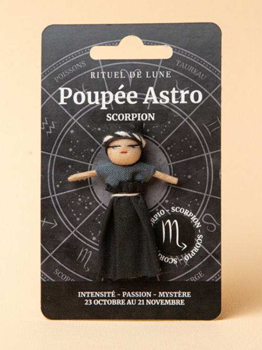 Carte Poupée Astro Scorpion 