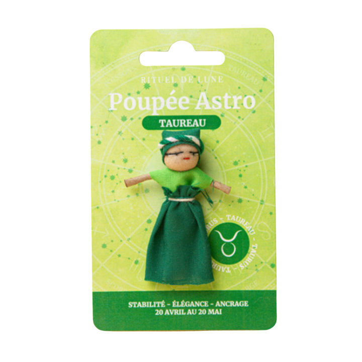 Carte Poupée Astro Taureau 