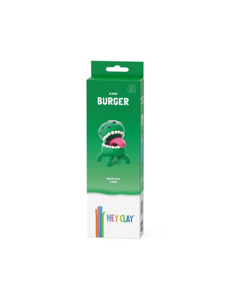 Knjiga Hey Clay Kreativní sada - Burger 