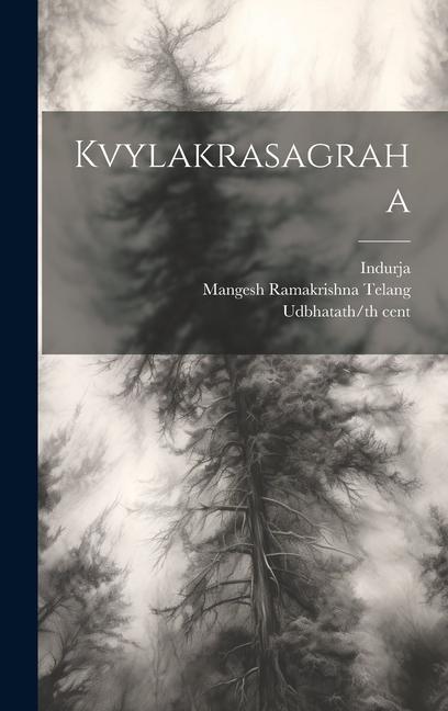 Kniha Kvylakrasagraha Indurja