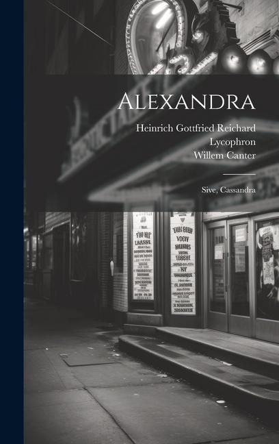 Kniha Alexandra; Sive, Cassandra Willem Canter